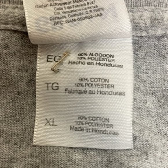 “BEER BRATS n BASEBALL” (Miller Lite) Gray Gildan T-shirt - XL - Picture 4 of 4